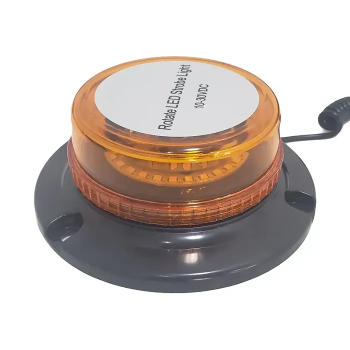 Стробоскоп-мигалка на дах LED 15см, 12/24v жовтий помаранчевий