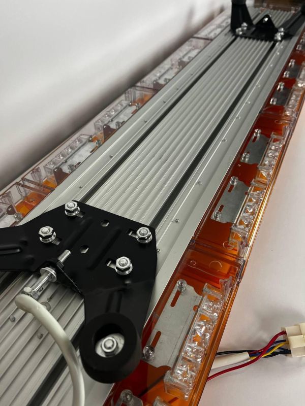 Мигалка на дах автомобіля 150см, 112LED помаранчева
