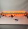 Мигалка на дах автомобіля 145 см жовта 108LED, проблискова панель