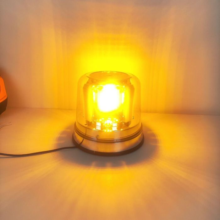 Стробоскоп-мигалка на дах LED 19см, 12/24v жовтий помаранчевий