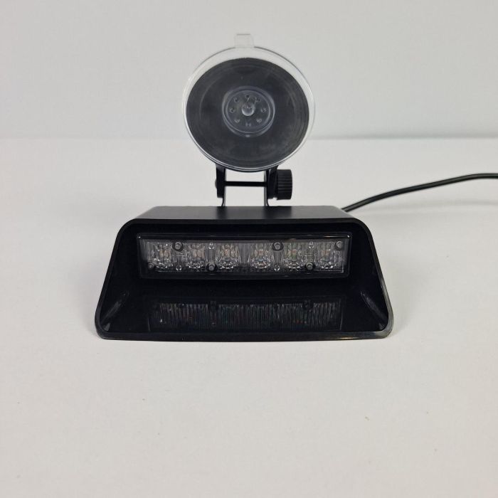 Стробоскоп мигалка під лобове скло 12 см 6led синій