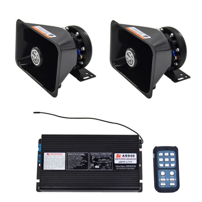 СГУ AS-630 400W – автомобільна сирена з мікрофоном та гучномовцем 12V